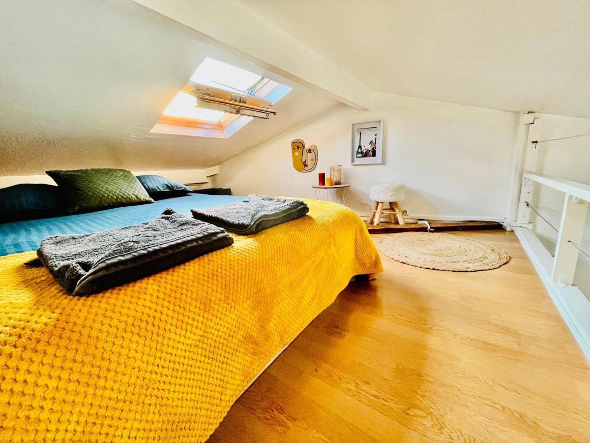 Appartement Buttes Chaumont - STUDIO PARIS CENTRE Extérieur photo